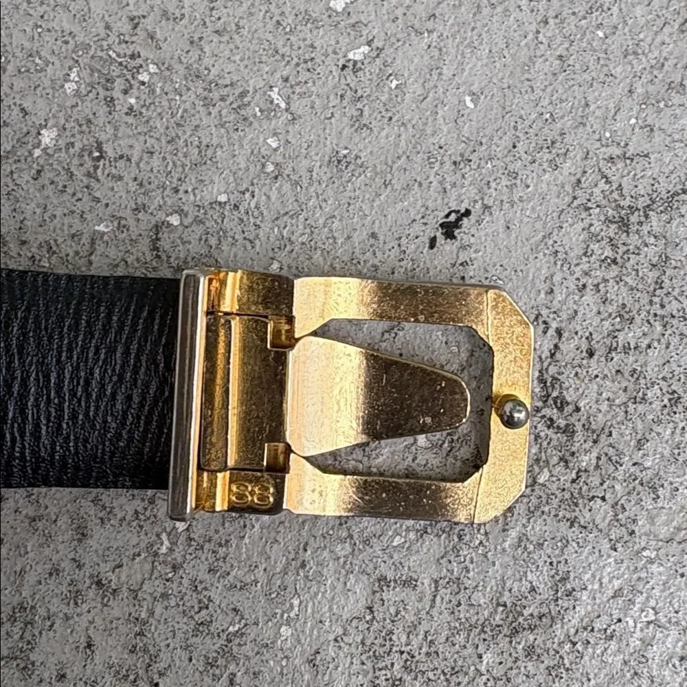 Snake skin/python vintage belt
